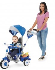 Little Tikes 4 in 1 Perfect Fit Trike (Blue) Tricycle